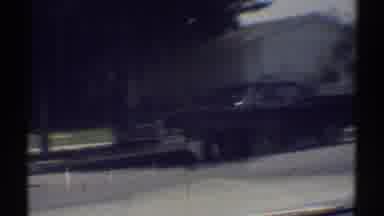 Woodland Hills California (1969): Person Possibly Filming His Ride In Their Car On
