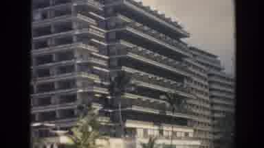 Hawaii (1961): Distance Between An Ongoing Massive Building Structure And The Sea