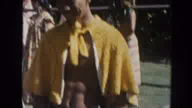 Hawaii (1961): A Bear-Chested Man Beats A Drum With Two Sticks Obviously Enjoying