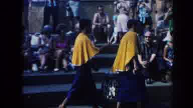 Hawaii (1961): A Large Group Some In Robes Prepare For A Pig Roast