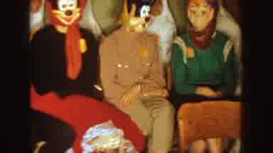 South Dakota (1954): It's Halloween Party For A Group Of Men And Women