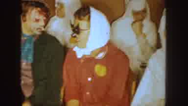 South Dakota (1954): A Group Of Religious Nuns Sit Together In Halloween Costumes