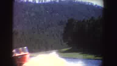 South Dakota (1954): Irving A Jet Boat On The Lake In A Secluded Part Of The