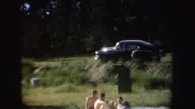 South Dakota (1954): Shaky Footage Of A Few People In And Next To A Body Of Water