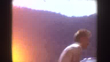 South Dakota (1954): Family Having An Enjoyable Outing In A Park Surrounded By