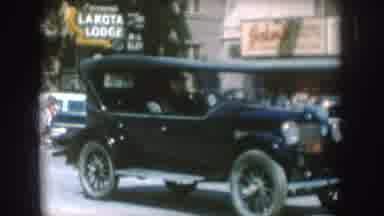 South Dakota (1954): A Clip Showing A Combination Of A Vintage SUV And Boats