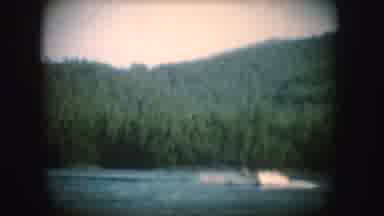 South Dakota (1954): Two Boats Sail Past Each Other With High Speed