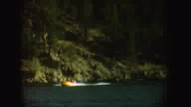 South Dakota (1954): Vintage Landscape Video Of Forest And River With Boaters