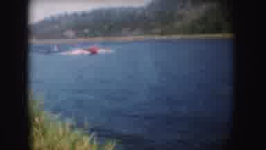 South Dakota (1954): People Ride A Speedboat On A River On A Nice Sunny Day
