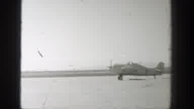 Wyoming (1939): An Army Airplane Running For Take Off Of An Airport And Then Other