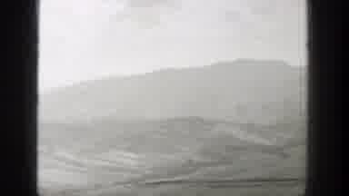 Wyoming (1939): Movie Taken From A Fast Moving Train Showing Barren Land
