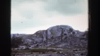 Wyoming (1939): Viewing The Rocks And Hills By Tourists Walking On Foot