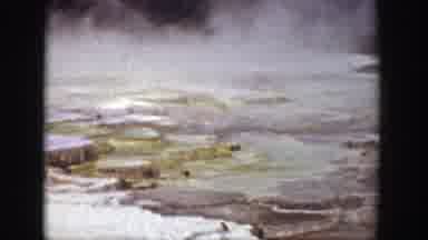 Wyoming (1939): People At A Hot Springs Enjoying The View Of The Area