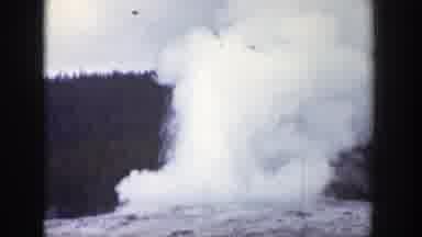 Wyoming (1939): Old Video About A Geyser Which Explodes Near The Forest