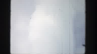 Wyoming (1939): Geyser Shoots Water Stream And Spray High Into Air On Sunny Day