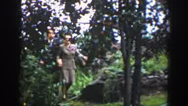 Wyoming (1939): Old Video Of Couple Walking Through Garden Fruit Trees