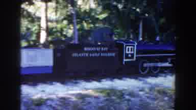 Miami Florida (1960): Vintage Outdoor Locomotive Carrying Couples And Families