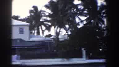 Miami Florida (1960): White Residential Lodge Buildings Around Pool Surrounded By