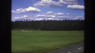 Sweden (1975): The Amazing And Beautiful Blue Skies Over The Endless Roads