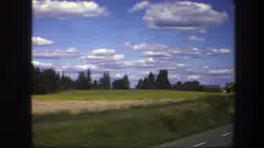 Sweden (1975): Beautiful Scenery Of Nature While Speeding Through The Land