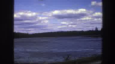Sweden (1975): View Of The Countryside From A Train Passenger Car