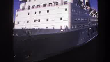 Sweden (1975): Ship Known As The "Seven" Captured Docked In A Busy Town