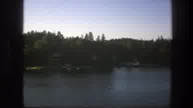 Sweden (1975): Beautiful Skyline View Of Lake In The Afternoon Before Sunset