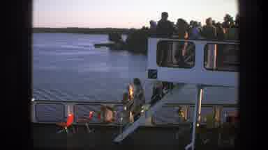 Sweden (1975): People Coming Down A Ship Ladder