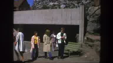 Sweden (1975): Old Fashioned Video Of Family Visiting Historic World War Two
