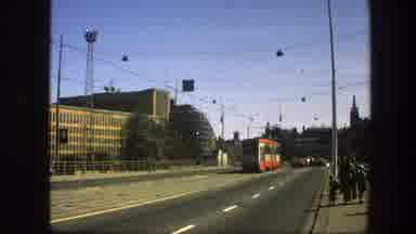 Sweden (1975): Mid-Spring Time Traffic And Pedestrian Organization