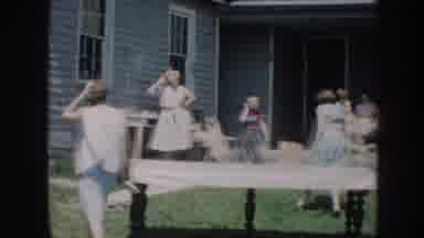 Nebraska (1958): Women Arranging The Tables For Visitors To Have A Feast