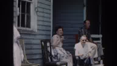 Nebraska (1958): Group Of Elderly Men And Women Sitting In Armchair Sharing And