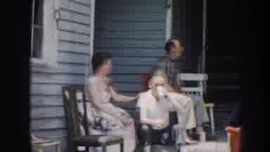 Nebraska (1958): People Having Drinks On Family Holiday On A Sunny Day