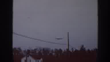Nebraska (1958): Image Of A Pole With High Tension Wires And An Unidentified