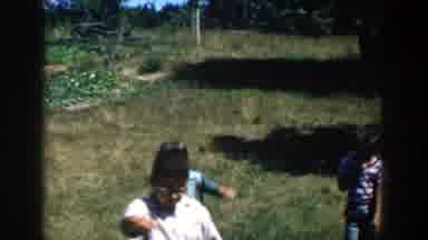 Michigan (1958): Kids Playing In The Grass During A Sunny Day In Michigan State