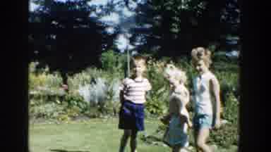 Michigan (1958): A Home video Of A Group Of Kids Walking In The Yard