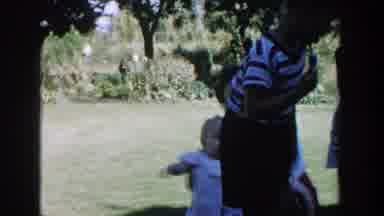 Michigan (1958): Group Of Person Enjoy Their Company In The Field Grandparents And