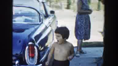 Michigan (1958): Family Getting Ready For A Car Ride