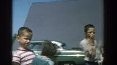 Michigan (1958): Boys Whooping Like Native Americans While They Play After Church