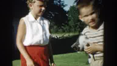 Michigan (1958): Family Time And Bonding With Cat