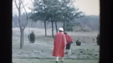 Michigan (1958): Two Adults Two Kids And One Dog On Day Time