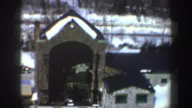 New York (1962): The View Of A Ski Lift From Someone Who Is Sitting In The Lift