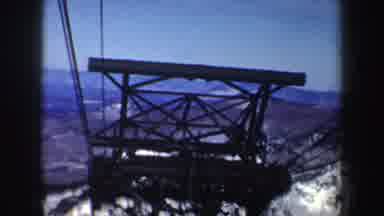New York (1962): A Ride In The Cable way Between Two Beautiful Mountains With An