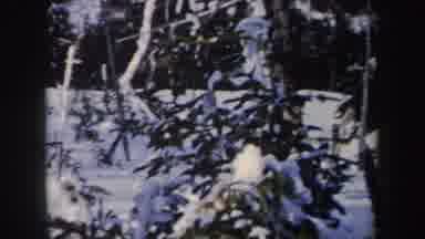 New York (1962): People Skiing In The Snow While Someone Films Everything Hidden