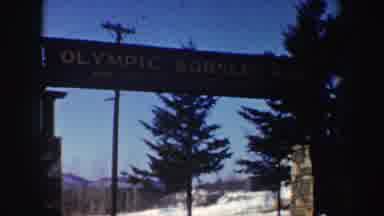 New York (1962): Freon Gate And Main Entrance Of The Olympic Bobsled Run