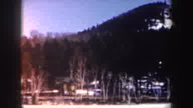 New York (1962): In Snowing Region With Trees And Wildlife And Making Memories Of