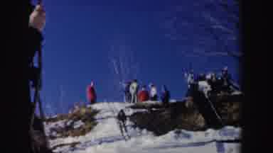 New York (1962): The Competition For Ski Jump Race is On