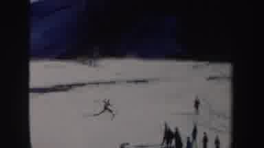 New York (1962): Scenes At Ski Jump Event Skiers Climb Stairs To Top Of Ski Jump