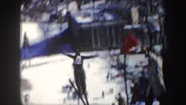 New York (1962): Archival Footage Of A Ski Jumper Missing Their Landing And