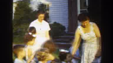 Sunny days mean squinty smiles and forced family fun!